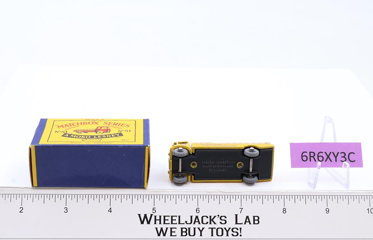 Albion Chieftain Cement Truck No. 54 MOKO Lesney Matchbox 1958 Vtg England w/Box