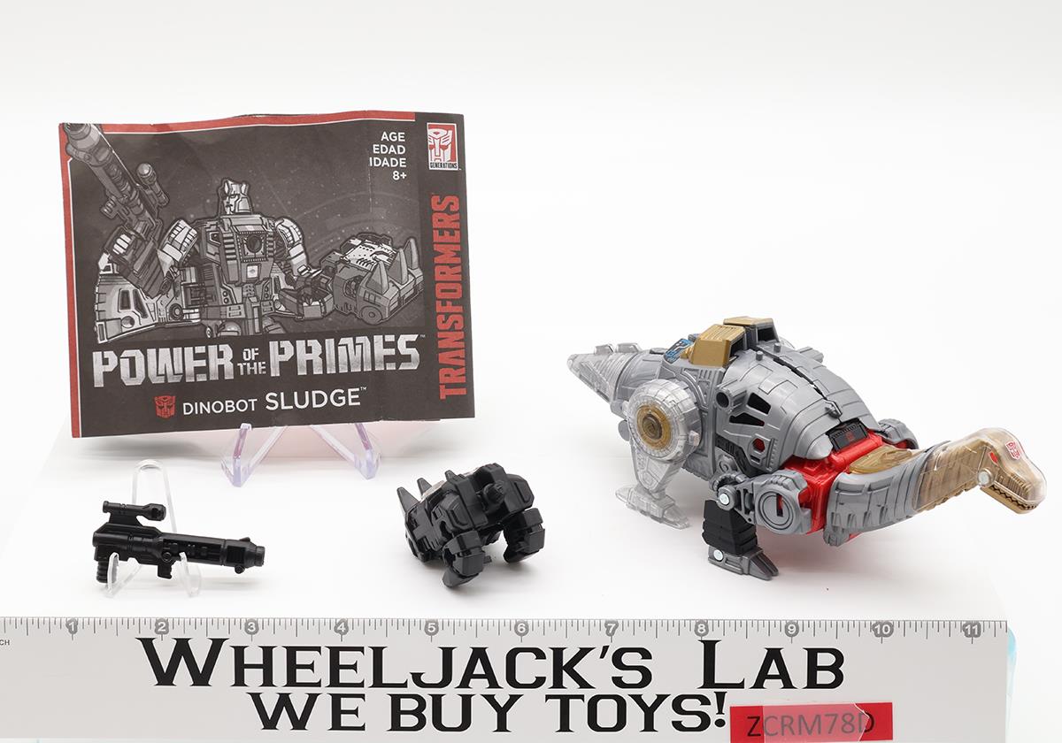 Dinobot Sludge 100% Complete Transformers Power of the Primes 2017 Hasbro Figure