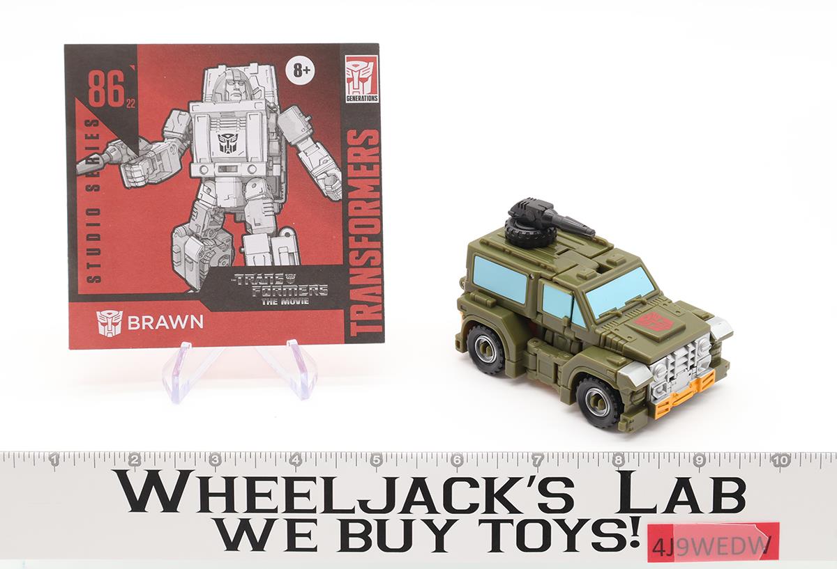 Brawn 86-22 100% Complete Transformers Studio Series 2022 Hasbro Action Figure