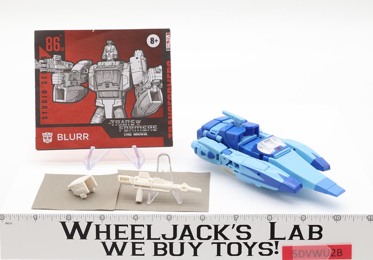 Blurr 86-03 100% Complete Transformers Studio Series 2021 Hasbro Action Figure