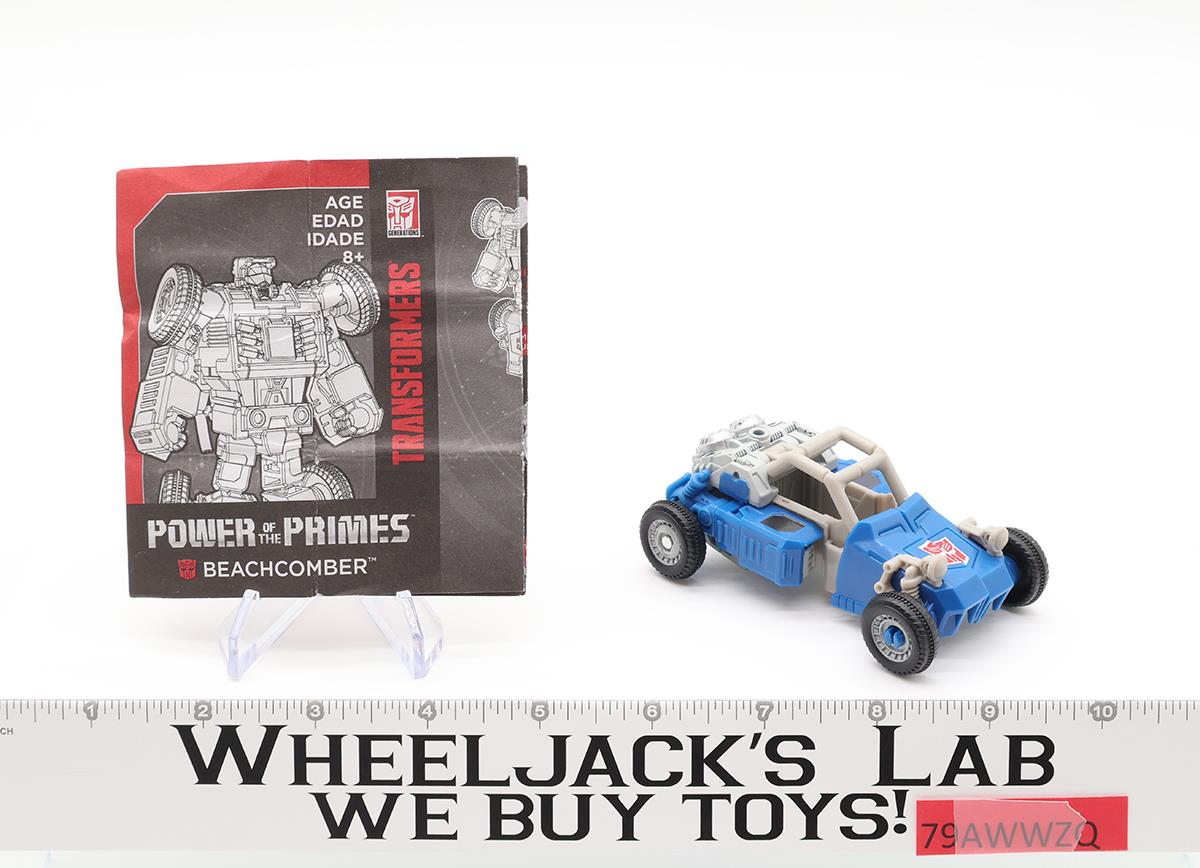 Beachcomber 100% Complete Transformers Power of the Primes 2017 Hasbro Figure