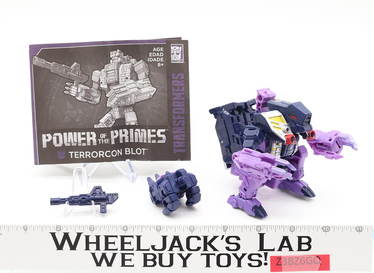 Blot 100% Complete Transformers Power of the Primes 2017 Hasbro Action Figure