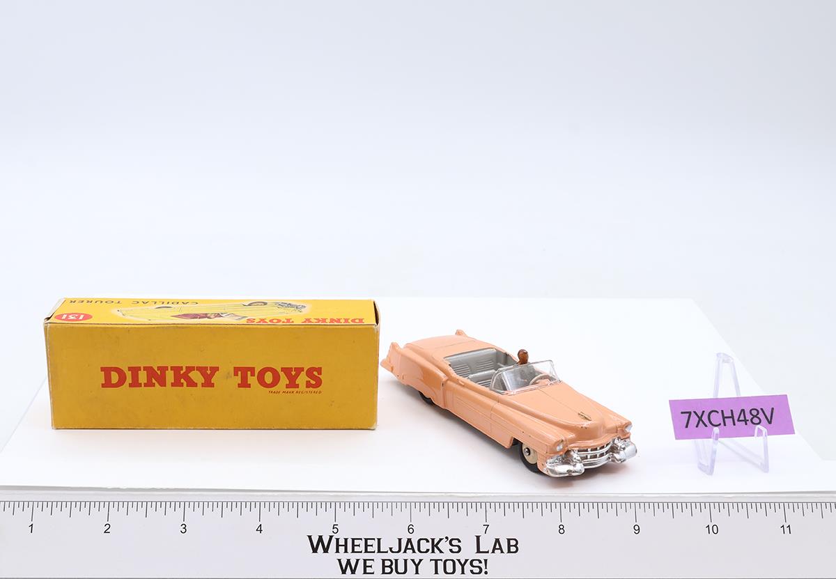 DINKY Toys #131 Cadillac Eldorado Tourer Car Diecast 1956-61 Vtg Meccano England