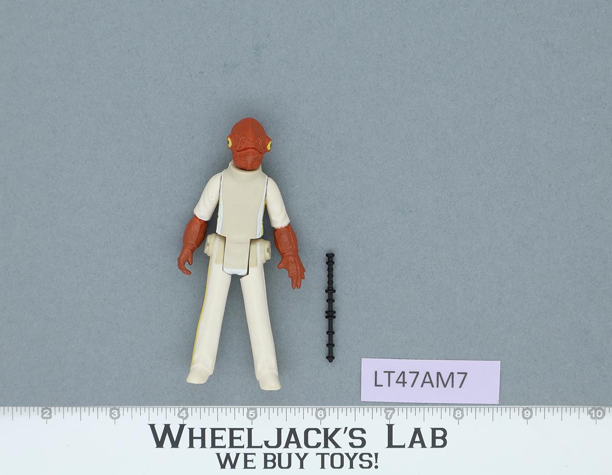 Admiral Ackbar 100% Complete Star Wars ROTJ 1983 Vintage Kenner NO REPRO