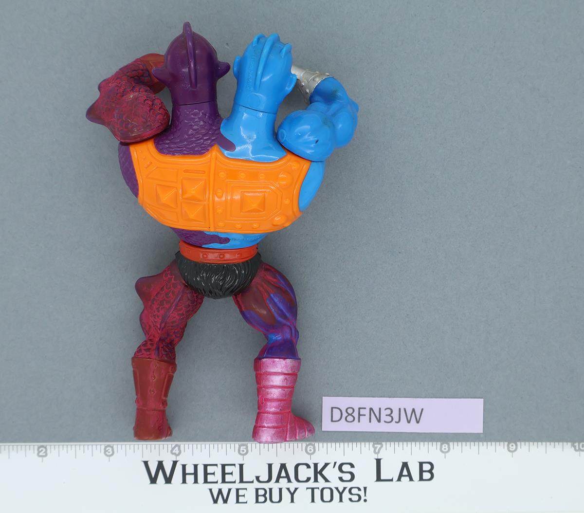 Two Bad Masters of the Universe Round Back MOTU 1984 Vintage Action Figure.