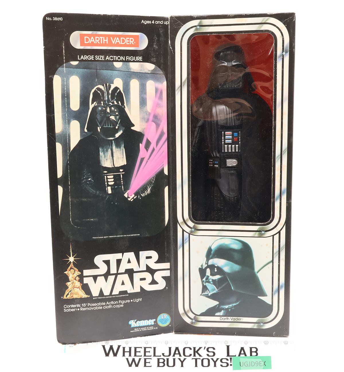 Darth Vader Star Wars 1978 Kenner Vintage 12" Action Figure NEW MIB