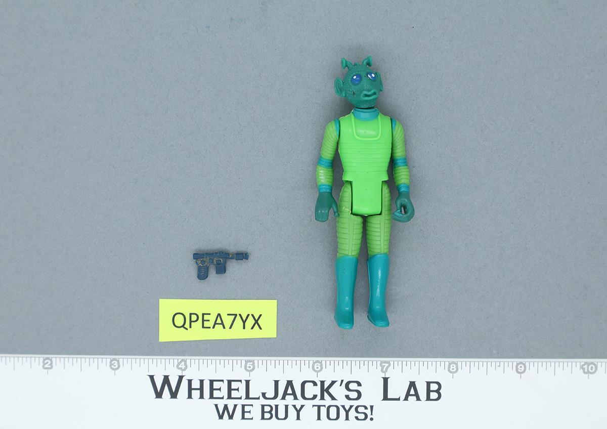 Greedo 100% Complete Star Wars 1978 Vintage Kenner Action Figure NO REPRO