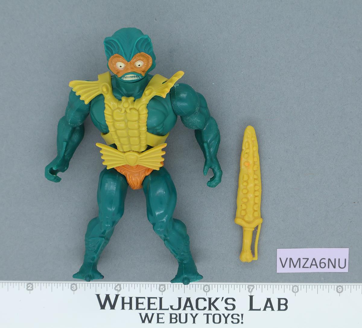 Mer-Man 100% Complete He-Man Masters of the Universe MOTU 1984 Vintage Action.
