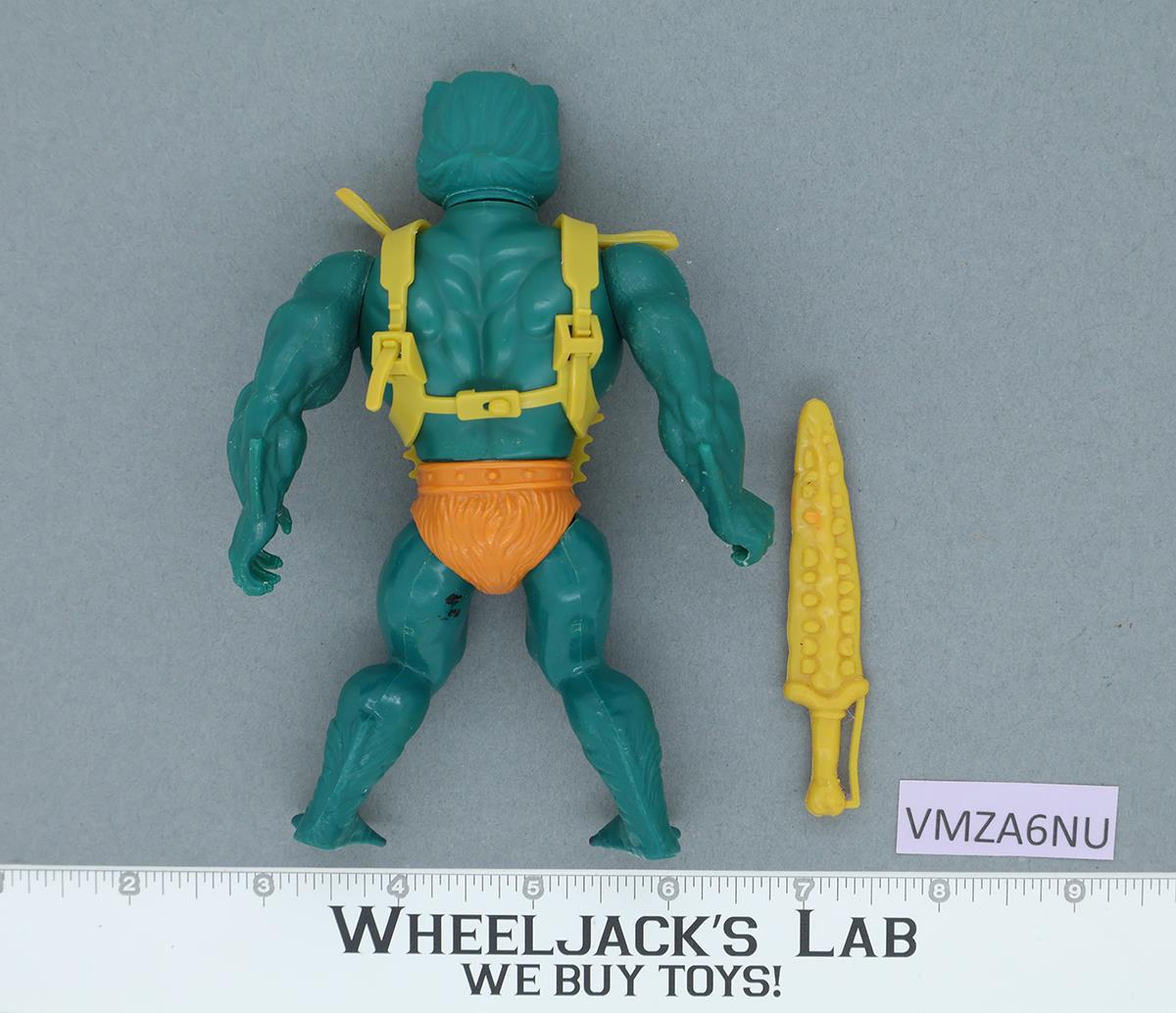 Mer-Man 100% Complete He-Man Masters of the Universe MOTU 1984 Vintage Action.