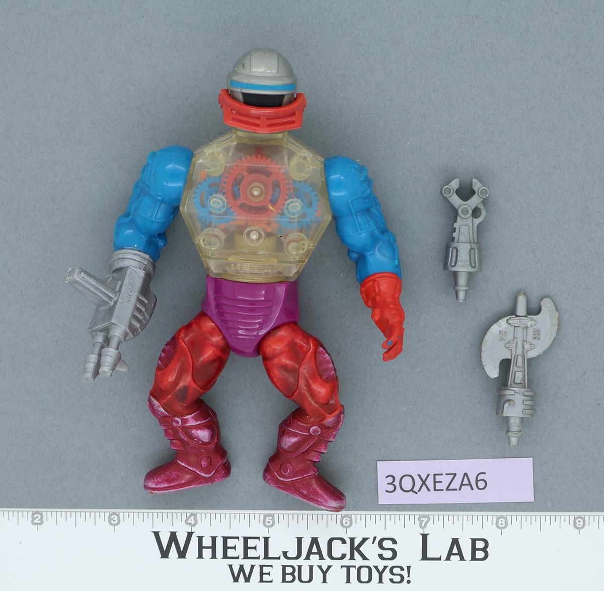 Roboto 100% Complete He-Man Masters of the Universe MOTU 1985 Mattel Vintage