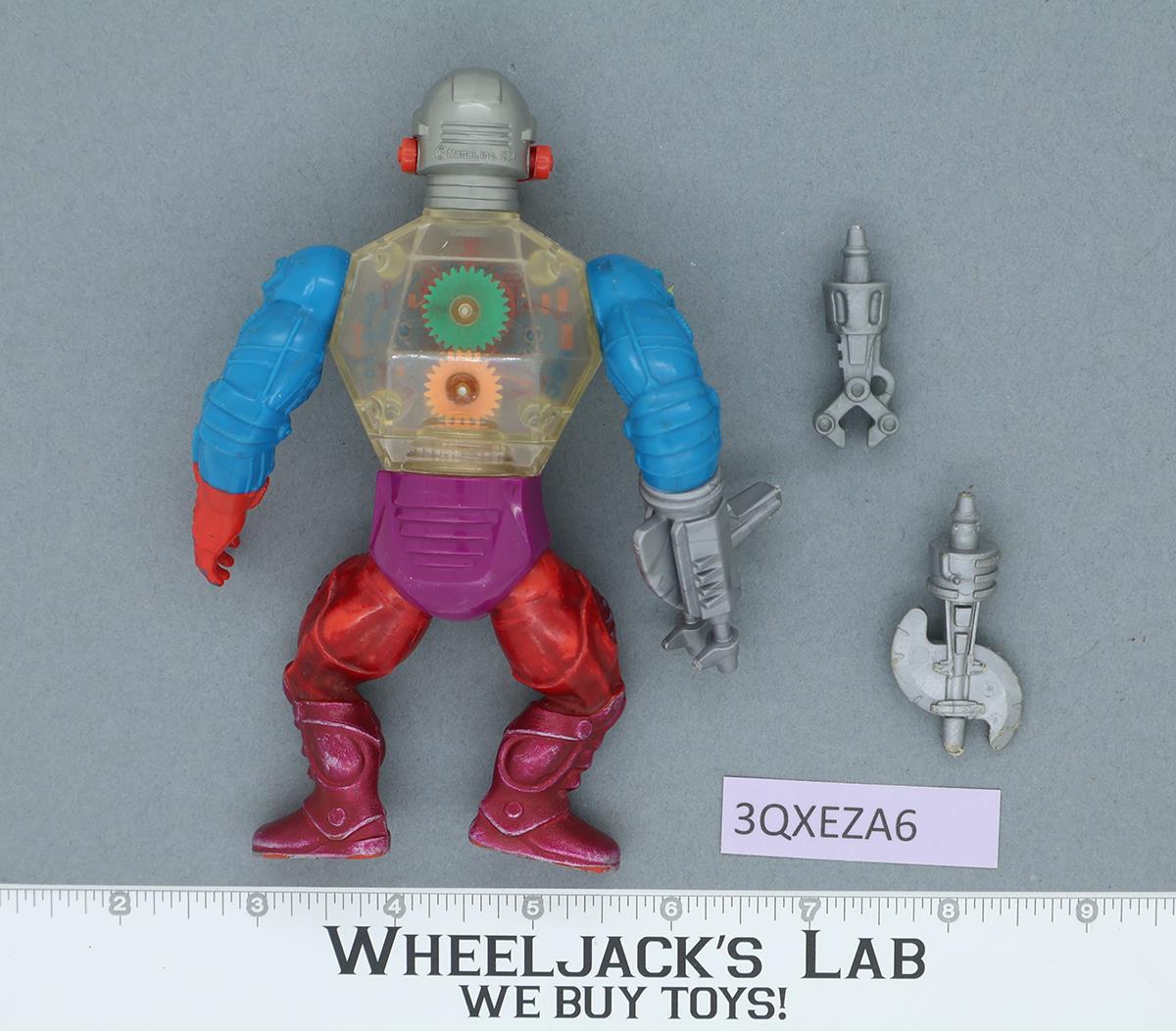 Roboto 100% Complete He-Man Masters of the Universe MOTU 1985 Mattel Vintage