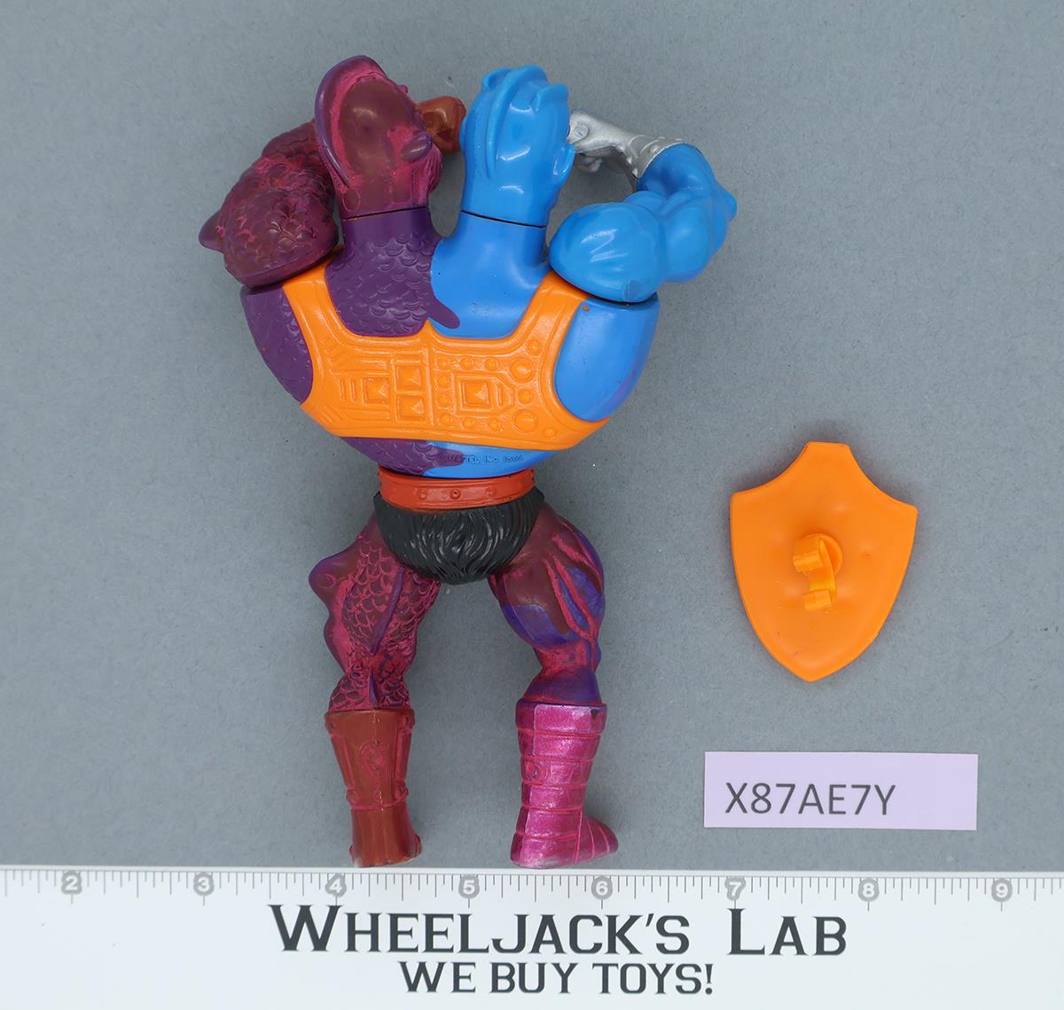 Two Bad Flat Back 100% Complete He-Man Masters of the Universe MOTU 1985 Vintage