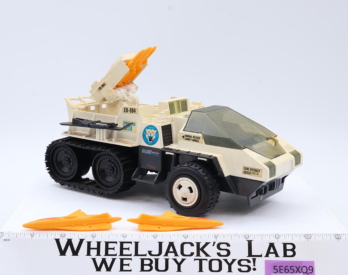 Snow Cat G.I. Joe 1985 Hasbro Vintage Action Figure Vehicle