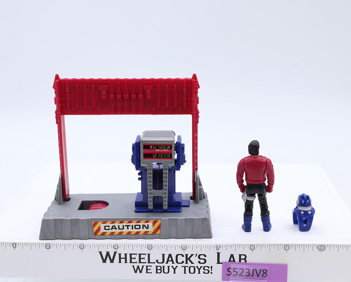 Pit Stop Catapult W/ Sly Rax 100% Complete MASK M.A.S.K. 1987 Kenner Figure NM