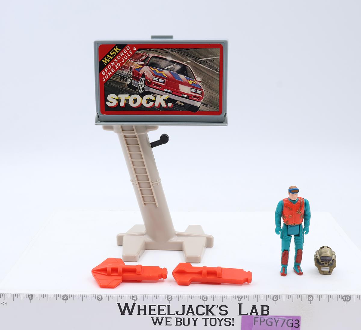 Billboard Blast W/Hayes 100% Complete 1987 MASK M.A.S.K. Vintage Action Figure