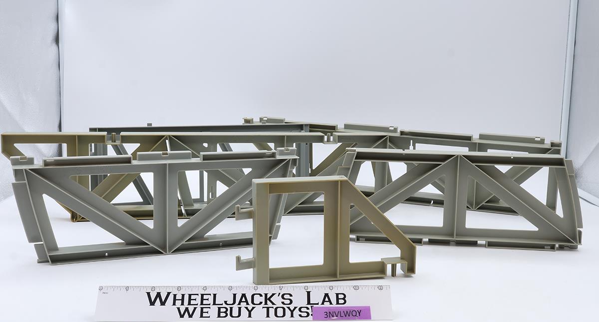 USS Flagg Aircraft Carrier Trusses Superstructure Supports 1985 GI Joe Vintage