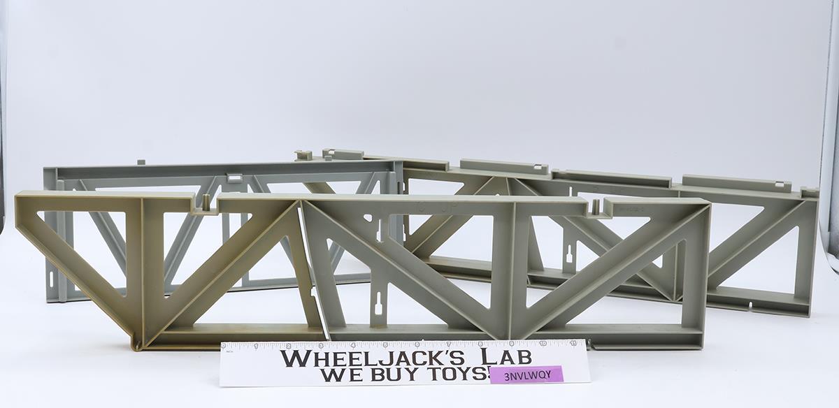 USS Flagg Aircraft Carrier Trusses Superstructure Supports 1985 GI Joe Vintage