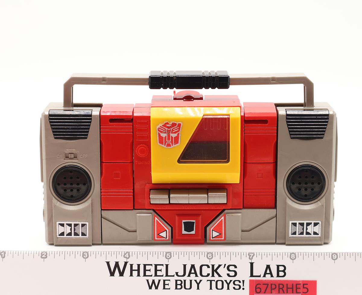 Blaster Vintage Hasbro 1985 G1 Transformers BROKEN EAR Action Figure