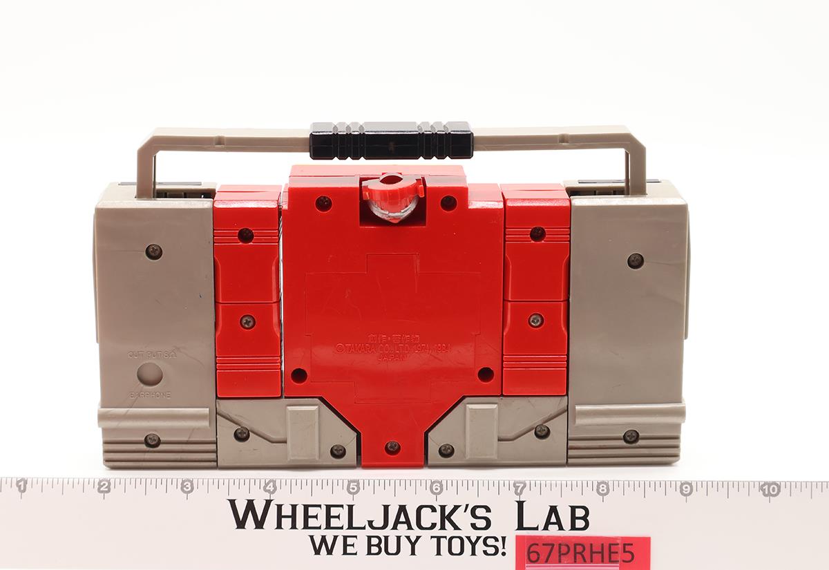 Blaster Vintage Hasbro 1985 G1 Transformers BROKEN EAR Action Figure