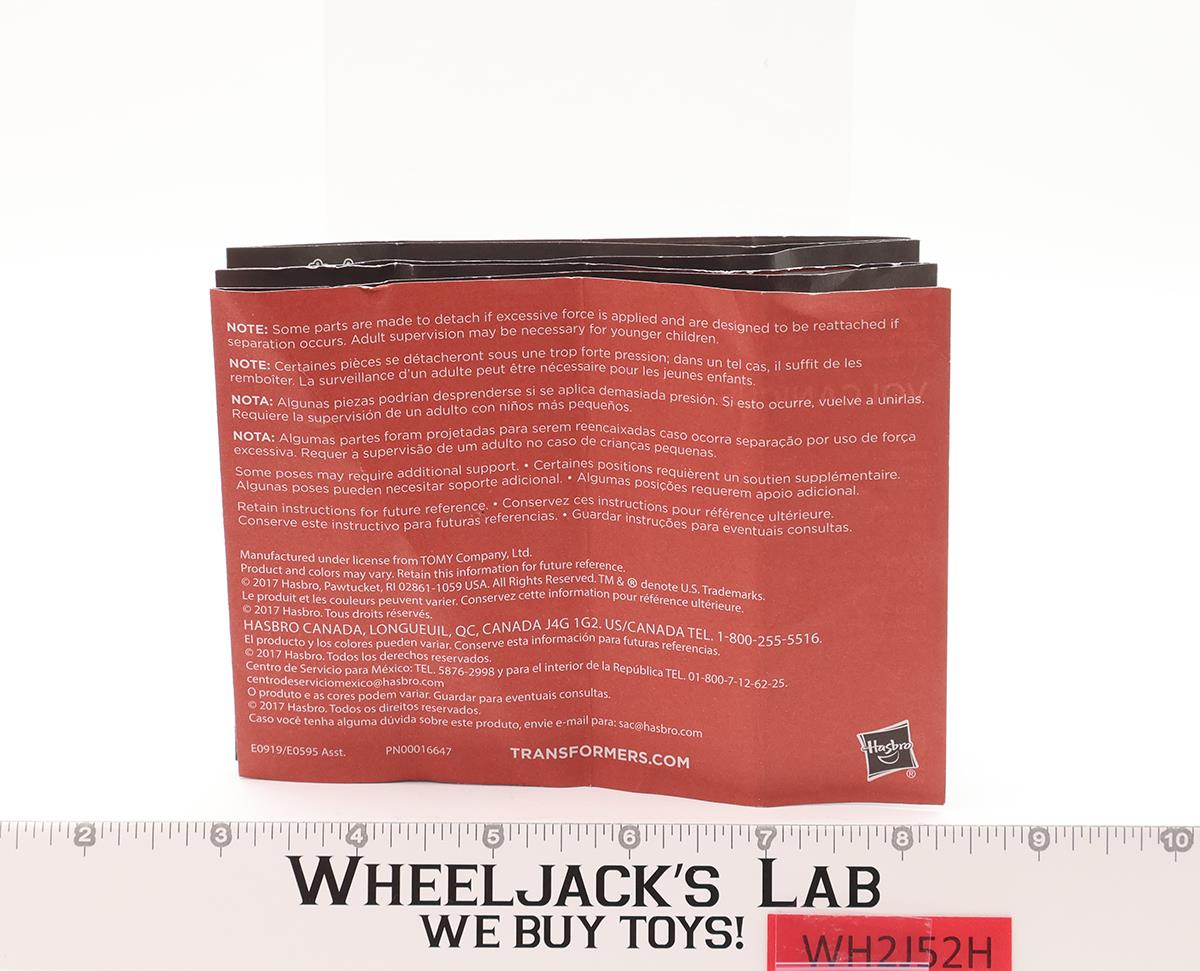 Dinobot Slug Transformers Power of the Primes 2017 Hasbro Figure