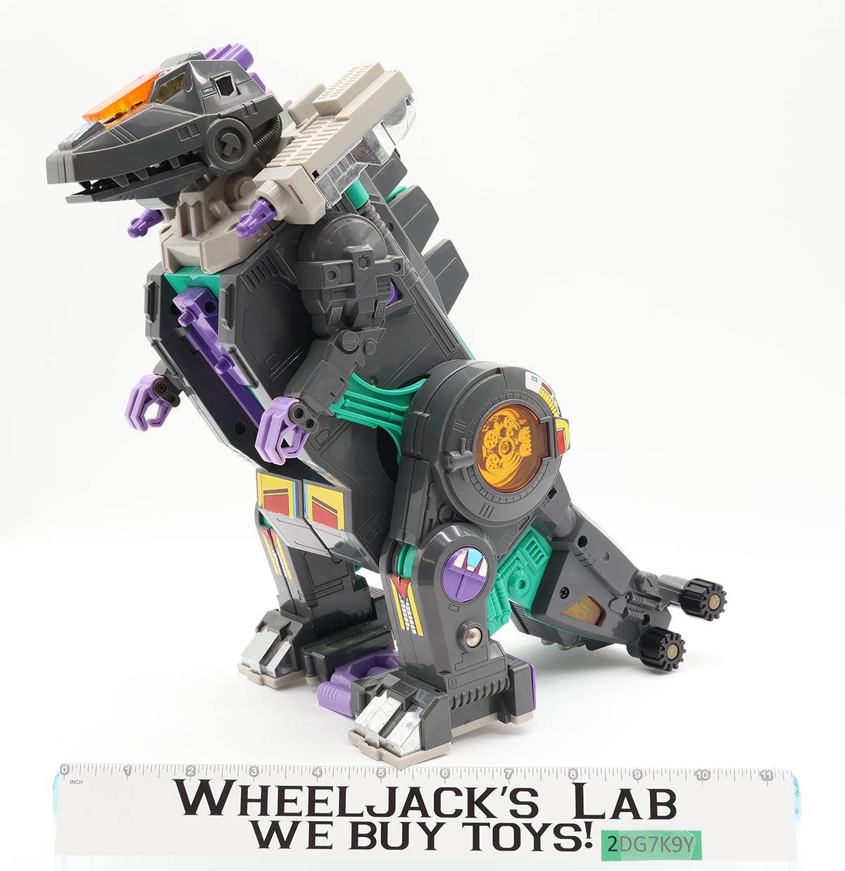 Trypticon G1 Transformer Hasbro 1986 Vintage Figure MISSING BATTERY COVER