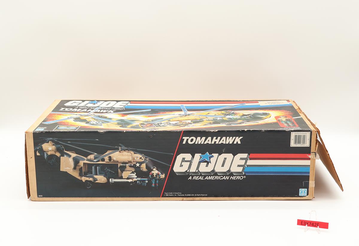 Tomahawk & Lift-Ticket W/ Box GI Joe 1986 Hasbro Vintage Action Figure Vehicle