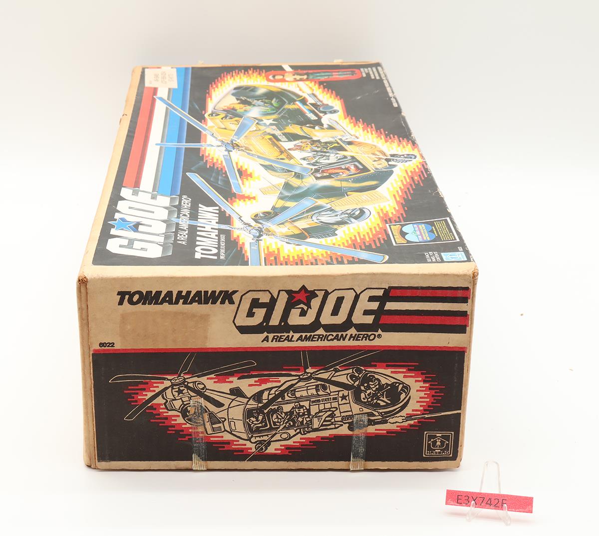 Tomahawk & Lift-Ticket W/ Box GI Joe 1986 Hasbro Vintage Action Figure Vehicle