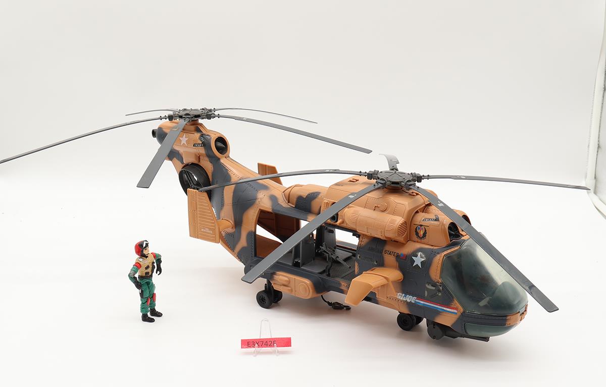 Tomahawk & Lift-Ticket W/ Box GI Joe 1986 Hasbro Vintage Action Figure Vehicle