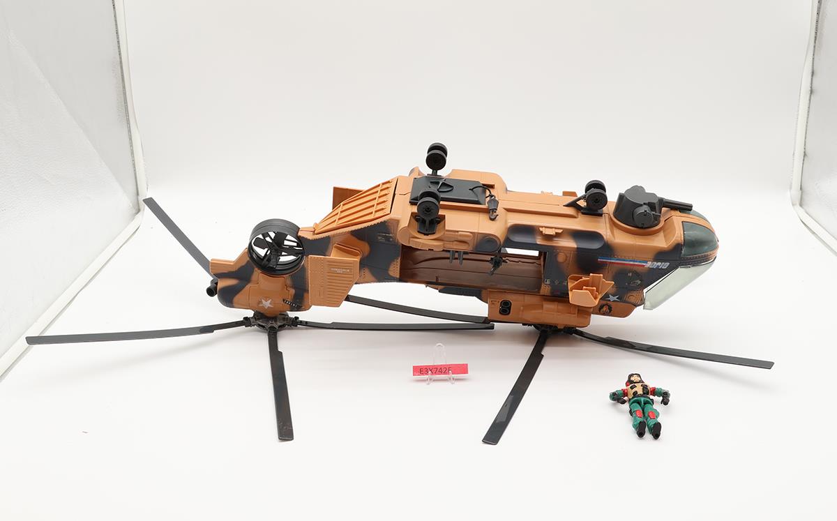 Tomahawk & Lift-Ticket W/ Box GI Joe 1986 Hasbro Vintage Action Figure Vehicle