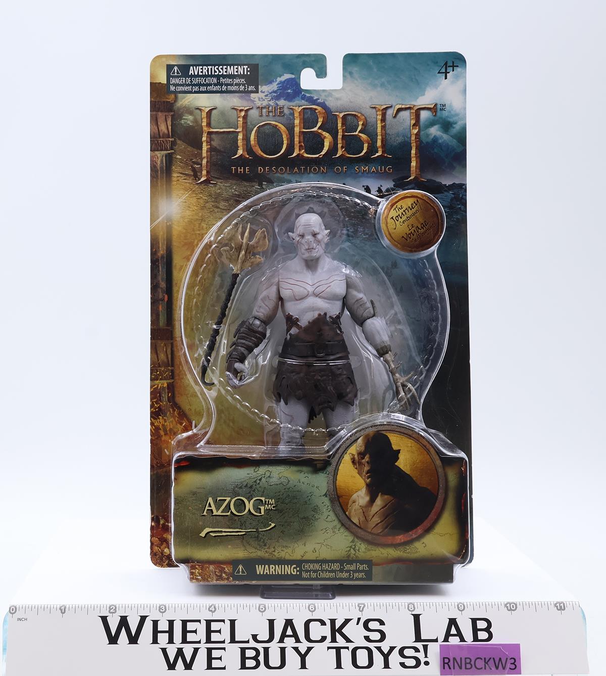 Azog The Hobbit The Desolation of Smaug 2013 Bridge Direct Figure NEW SEALED