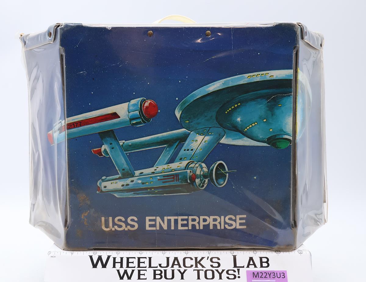 U.S.S. Enterprise Bridge Playset Transporter Star Trek 1975 Mego Vintage Case