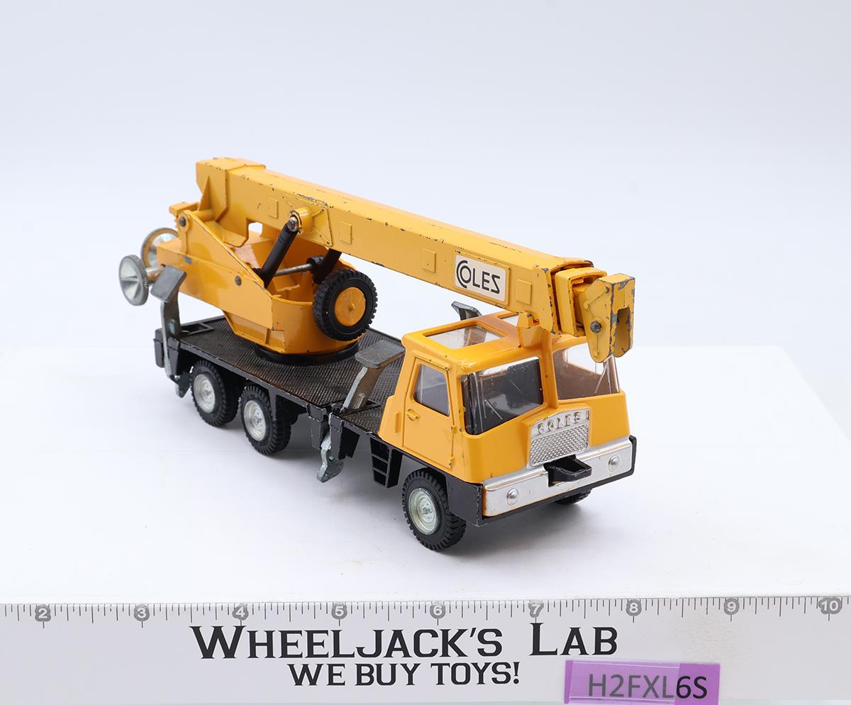 Dinky Toys No. 980 Coles Hydra Crane Truck 150T Diecast Meccano Vtg England