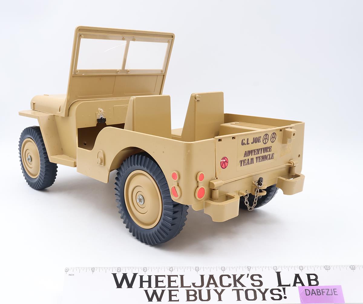 Adventure Team Desert Patrol Jeep GI Joe 1974 Hasbro Action Figure Vehicle