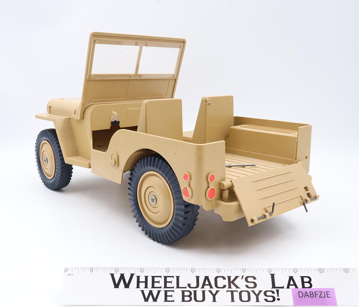 Adventure Team Desert Patrol Jeep GI Joe 1974 Hasbro Action Figure Vehicle