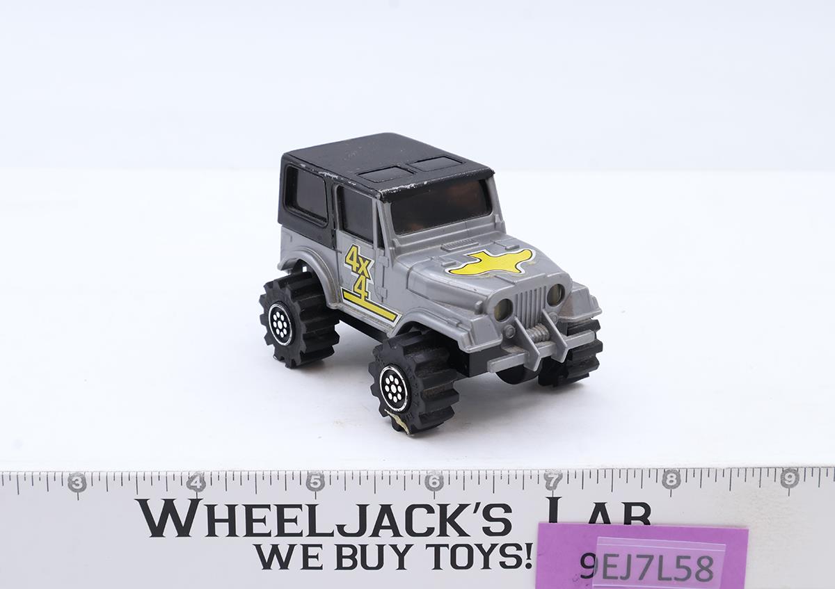 Jeep CJ Renegade Golden Eagle 4x4 Grey Rough Riders 1981 LJN Toys Vtg WORKS
