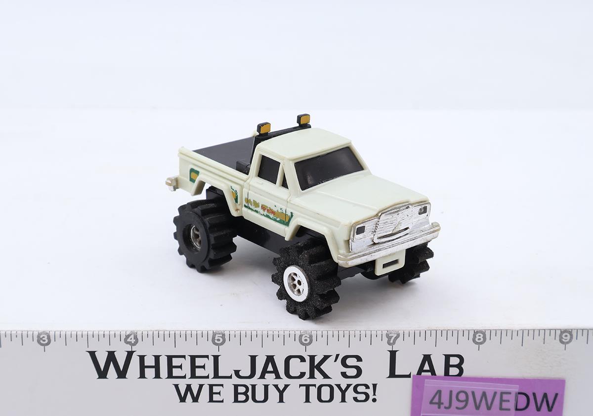 Honcho Pickup Truck 4x4 WHITE Schaper Stompers Rough Rider 1980 Vintage WORKS!