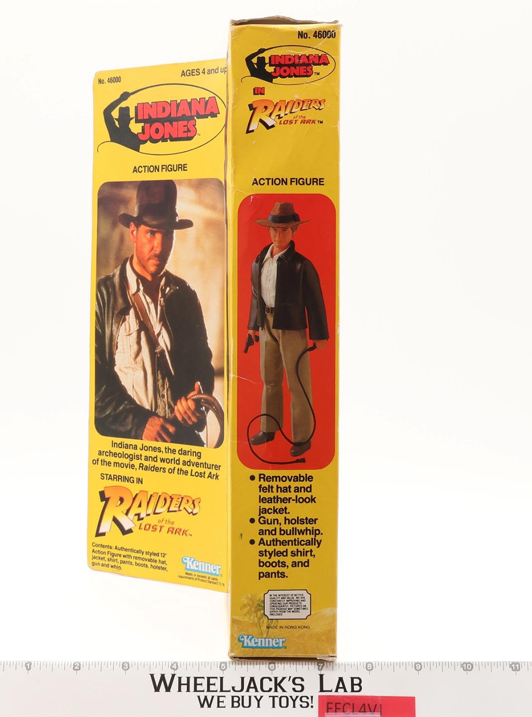 Indiana Jones Harrison Ford Indiana Jones ROTLA 1981 Kenner 12" NEW MIB