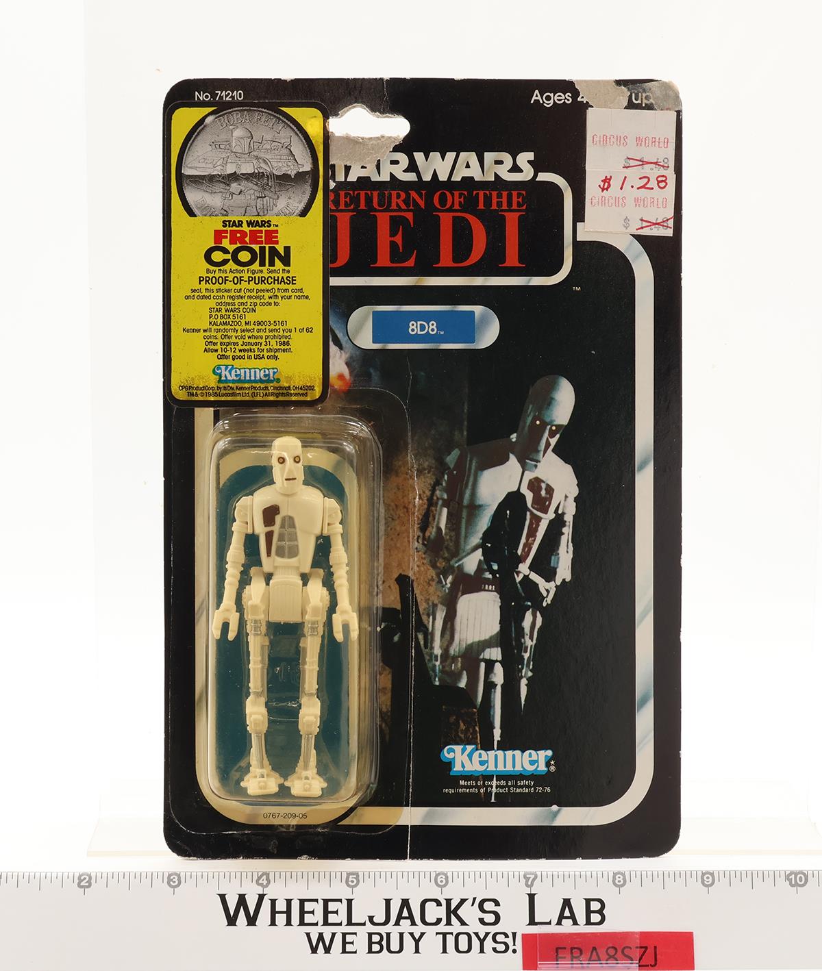 8D8 Droid 77 Back-A Star Wars ROTJ 1983 Kenner Action Figure NEW MOSC SEALED