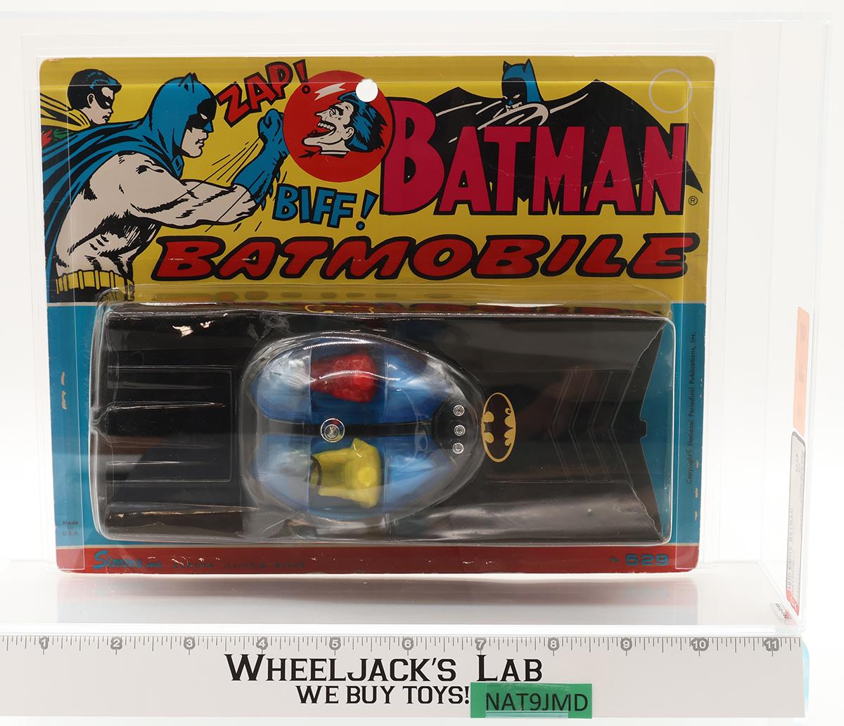 Batmobile AFA GRADED 60 60/70/90 Batman 1970 Simms Vehicle NEW SEALED