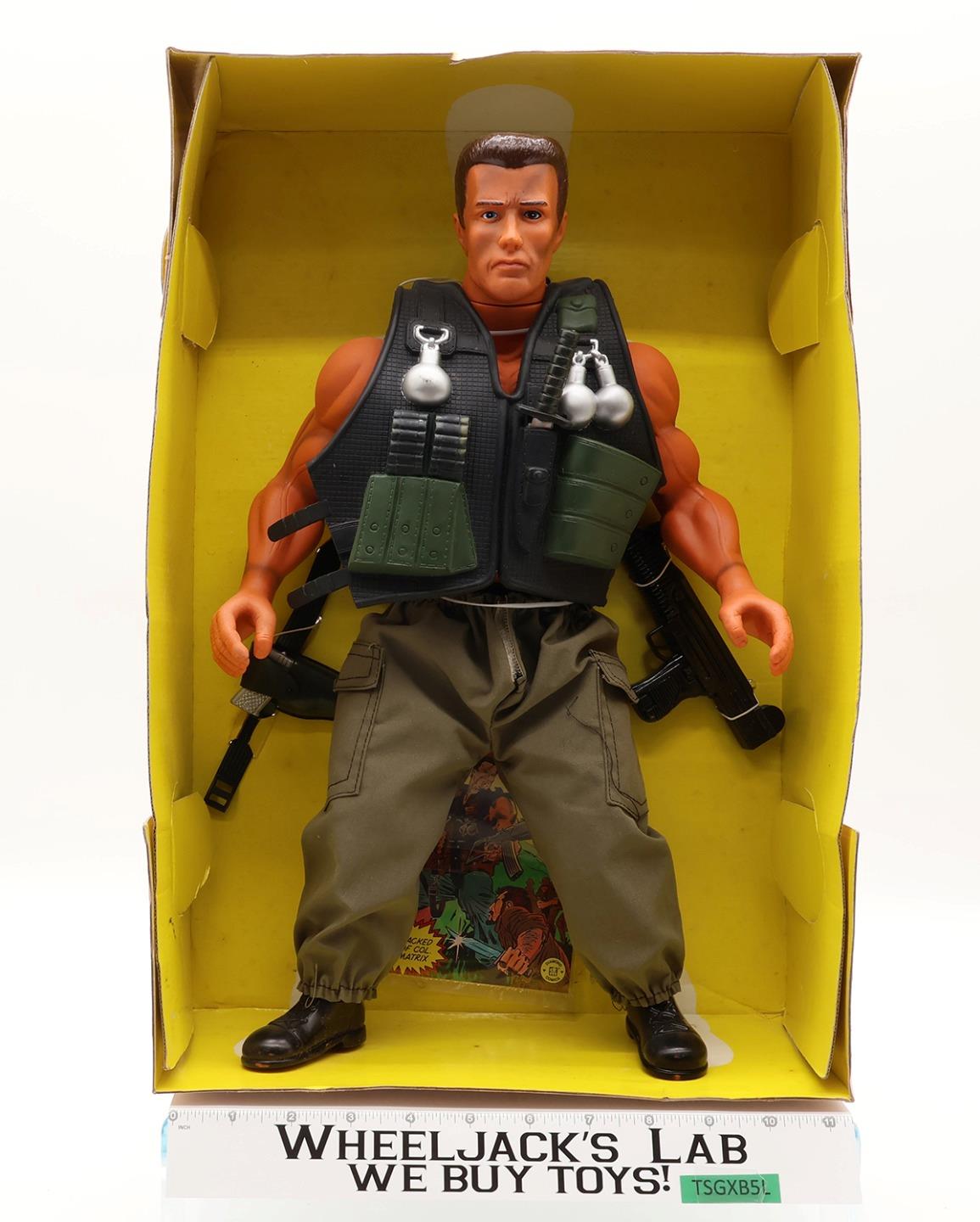 Schwarzenegger Commando 100% Complete 1985 Diamond Toymakers 16" Action Figure
