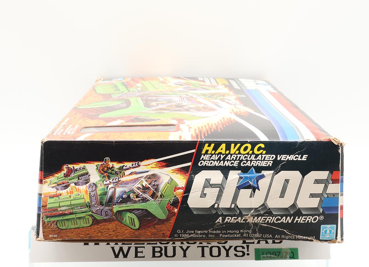 H.A.V.O.C. Havoc W/ Cross Country 100% Complete W/Box GI Joe 1986 Action Figure