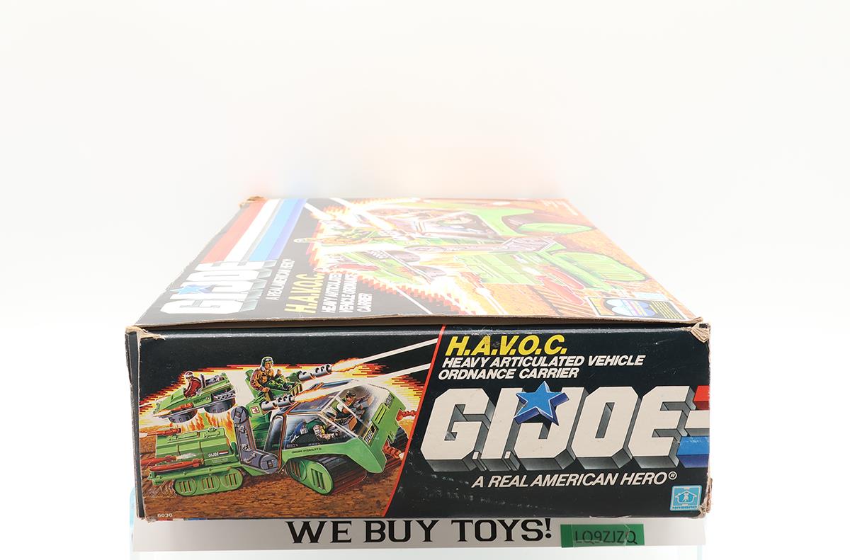 H.A.V.O.C. Havoc W/ Cross Country 100% Complete W/Box GI Joe 1986 Action Figure