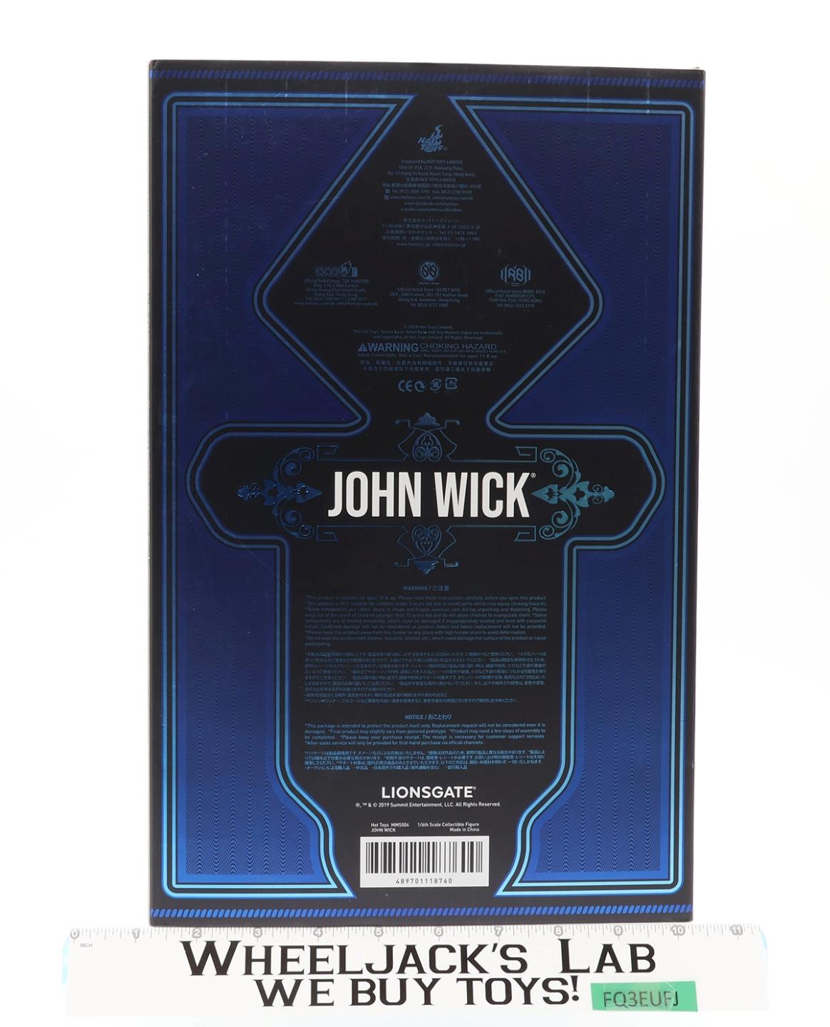 MMS504 John Wick Chapter 2 Hot Toys 1:6 Scale Action Figure NEW MIB