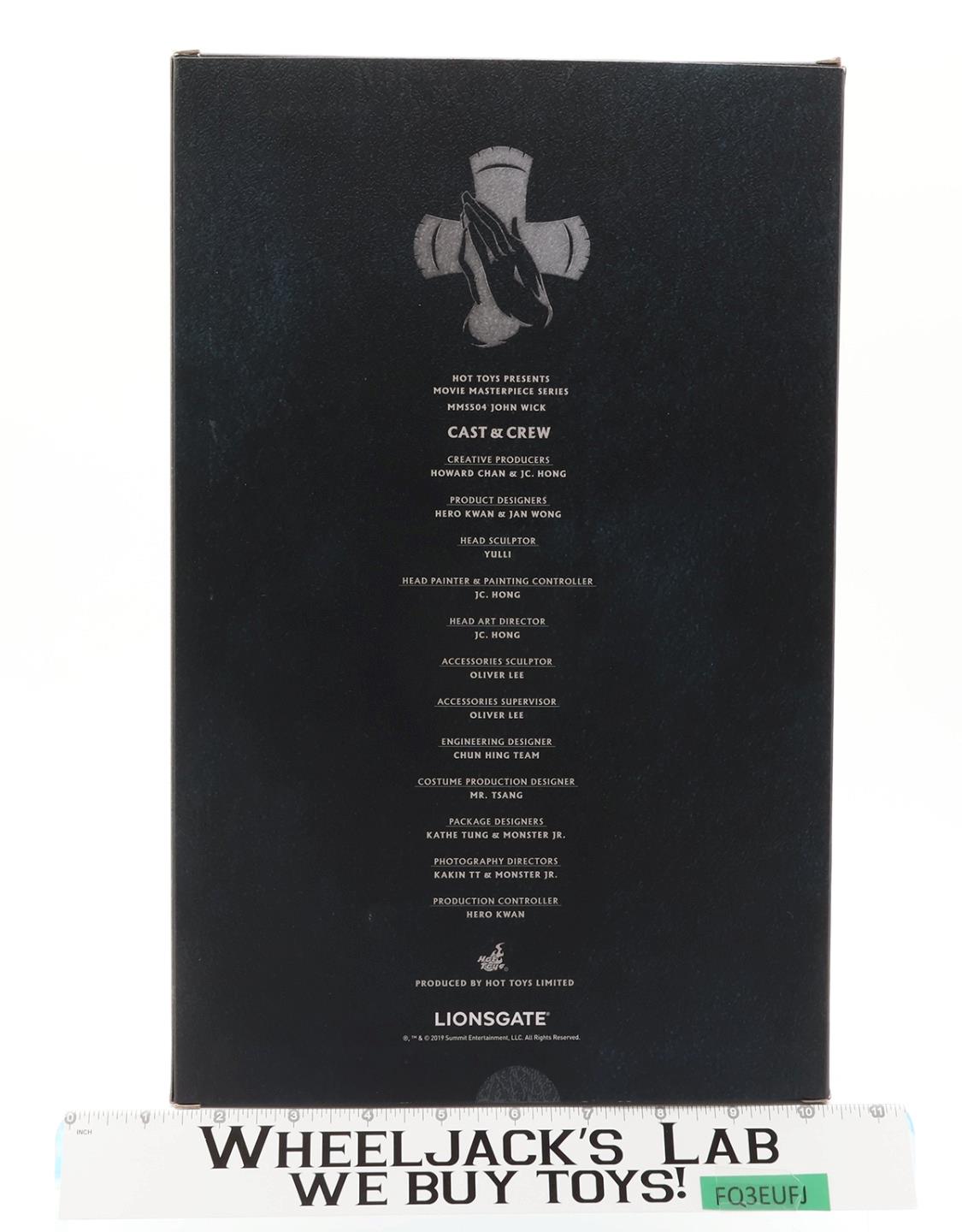 MMS504 John Wick Chapter 2 Hot Toys 1:6 Scale Action Figure NEW MIB