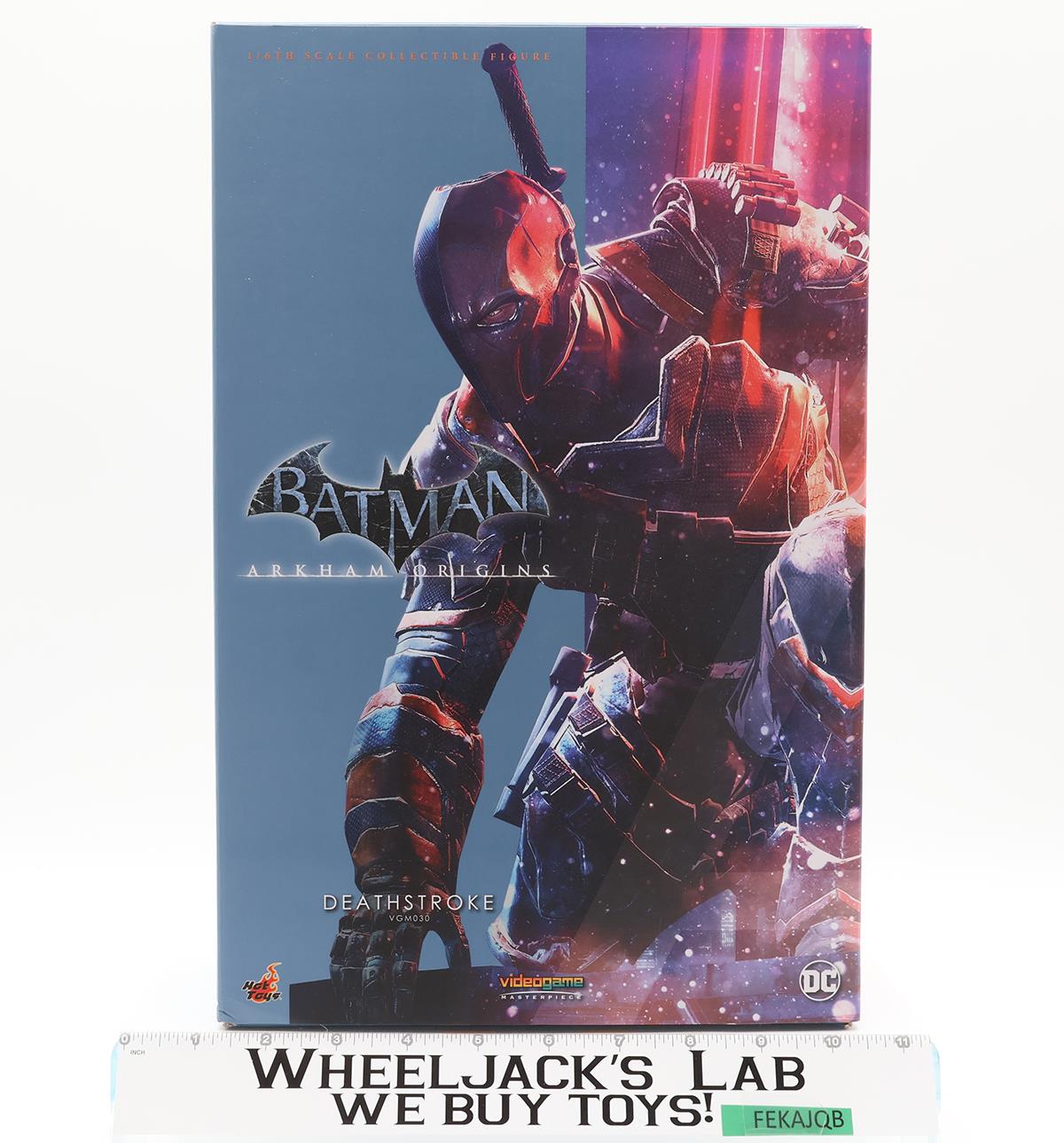 VGM030 Deathstroke Batman Arkham Origins Batman Hot Toys 1:6 Action Figure