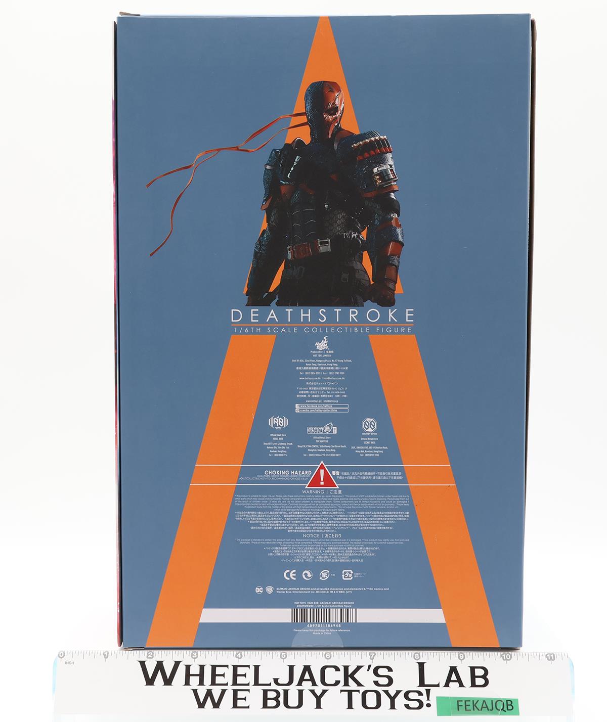 VGM030 Deathstroke Batman Arkham Origins Batman Hot Toys 1:6 Action Figure