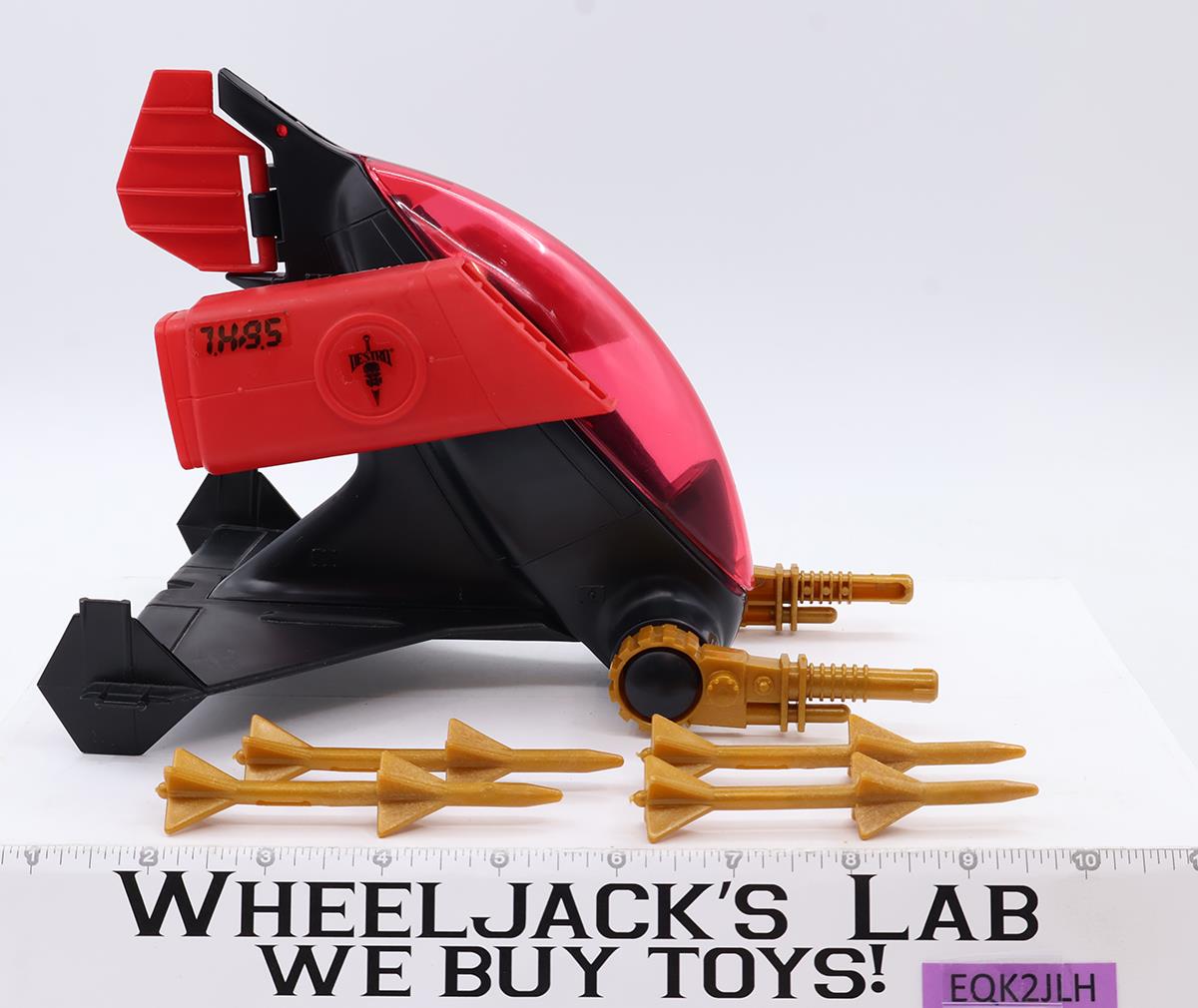 A.G.P. Anti-Gravity Pod 100% Complete GI Joe 1988 Hasbro Action Figure Vehicle