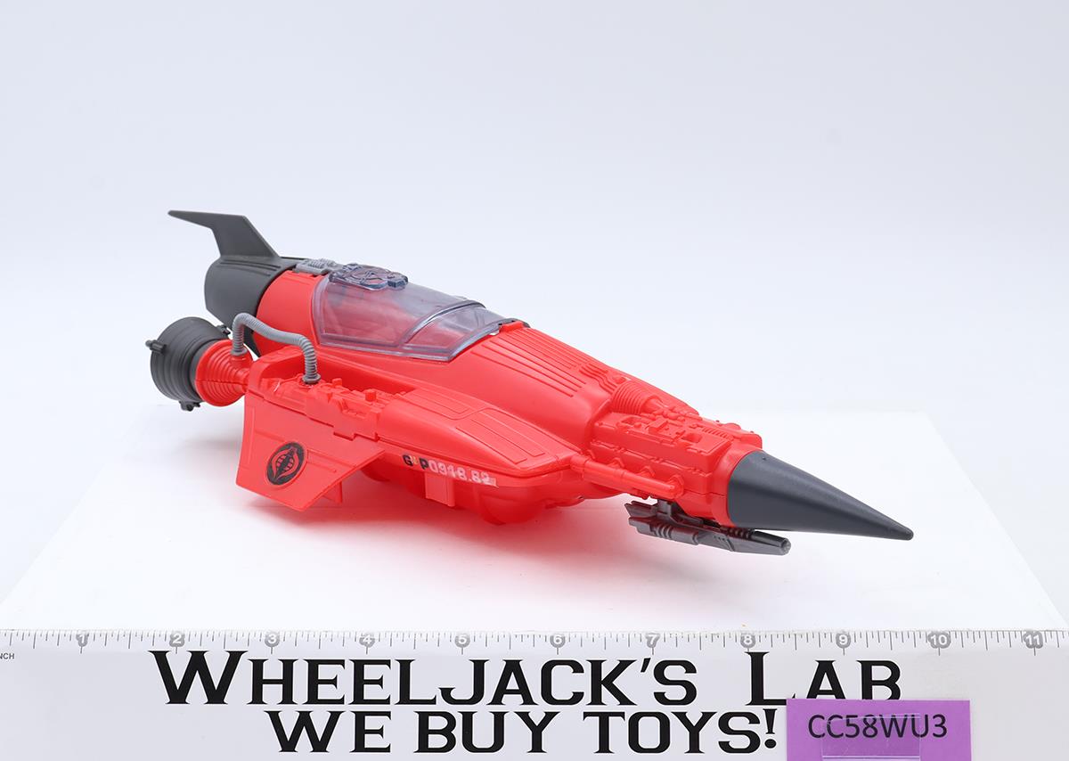 Cobra Stellar Stiletto 100% Complete GI Joe 1988 Hasbro Action Figure Vehicle