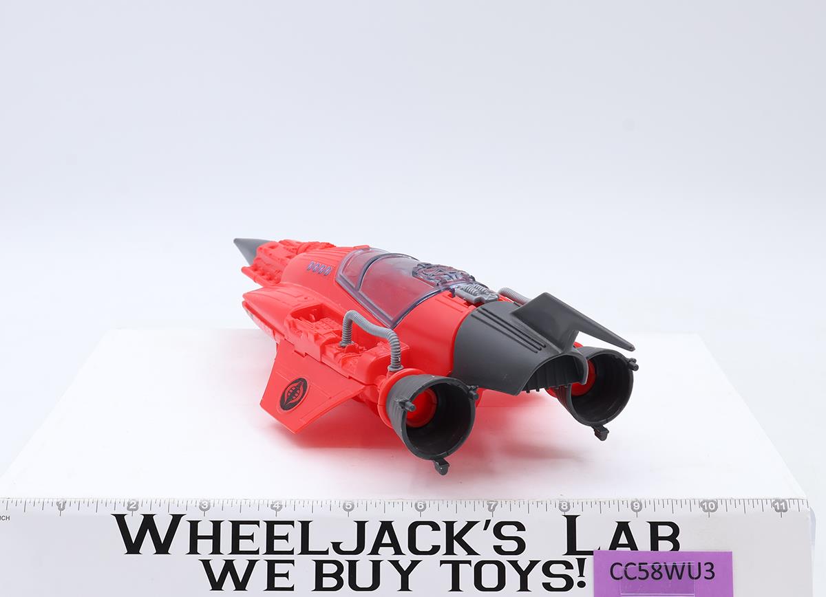 Cobra Stellar Stiletto 100% Complete GI Joe 1988 Hasbro Action Figure Vehicle