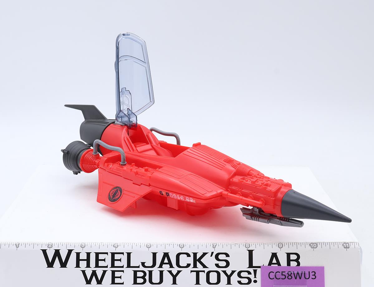 Cobra Stellar Stiletto 100% Complete GI Joe 1988 Hasbro Action Figure Vehicle